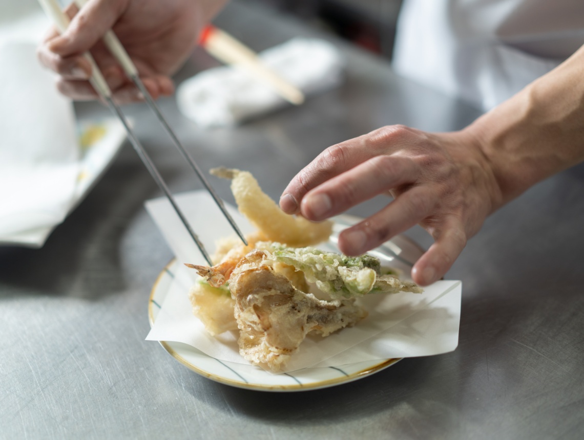 名物・椿油天ぷら