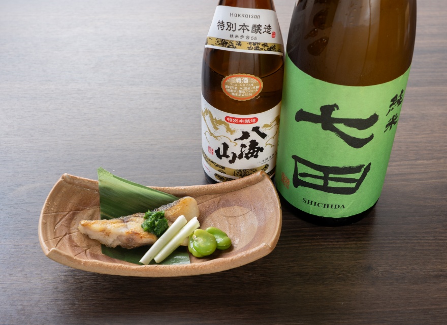 日本酒と西京焼き